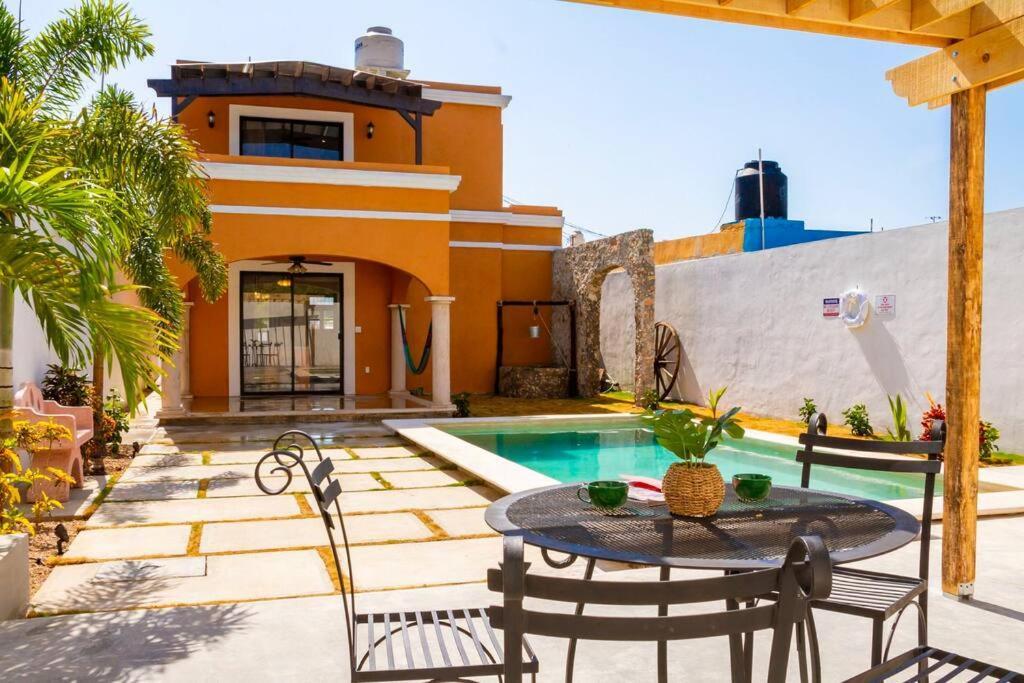 Vila Casa Flamingos Altabi Mérida Exteriér fotografie