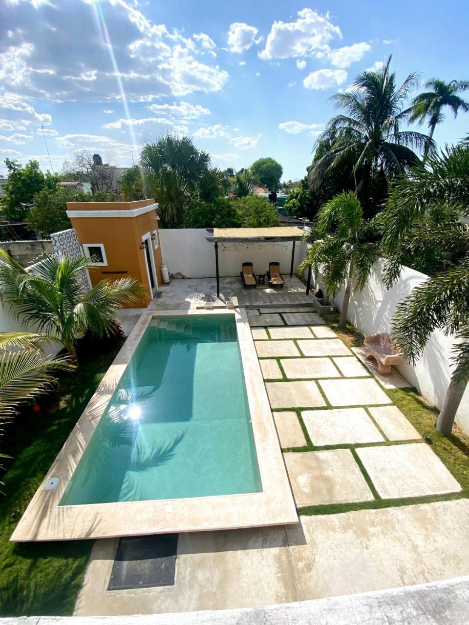 Vila Casa Flamingos Altabi Mérida Exteriér fotografie