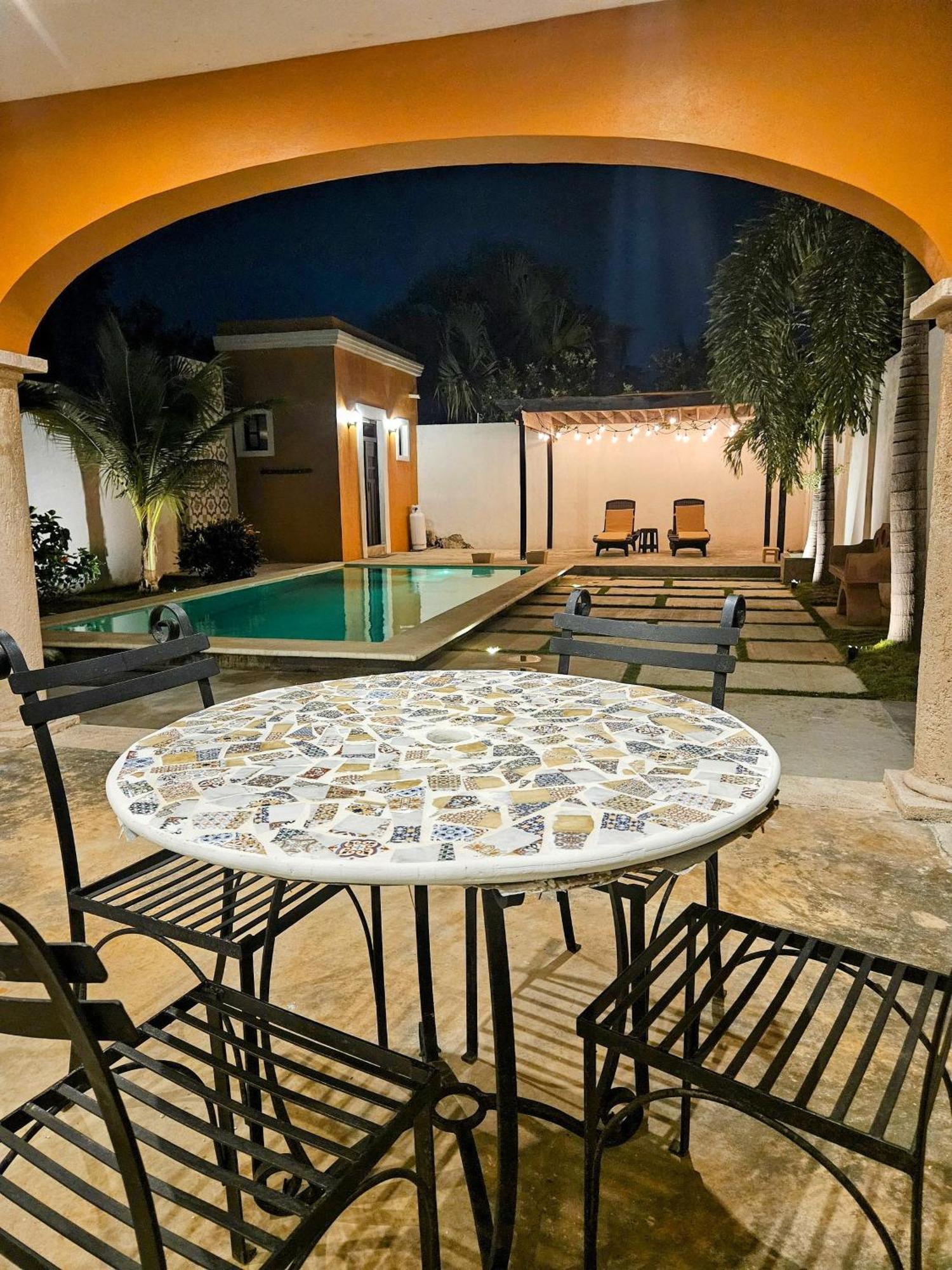 Vila Casa Flamingos Altabi Mérida Exteriér fotografie