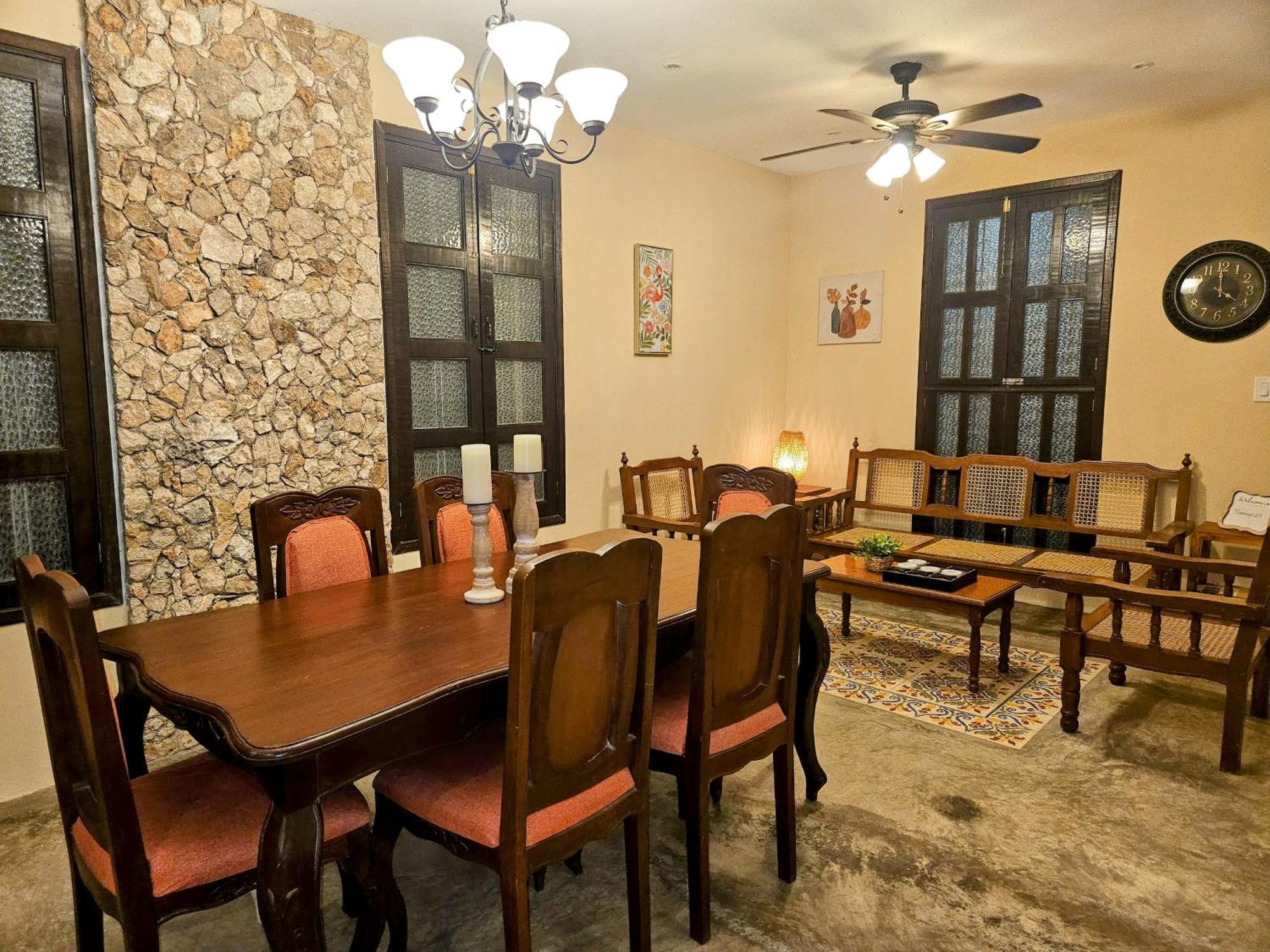 Vila Casa Flamingos Altabi Mérida Exteriér fotografie