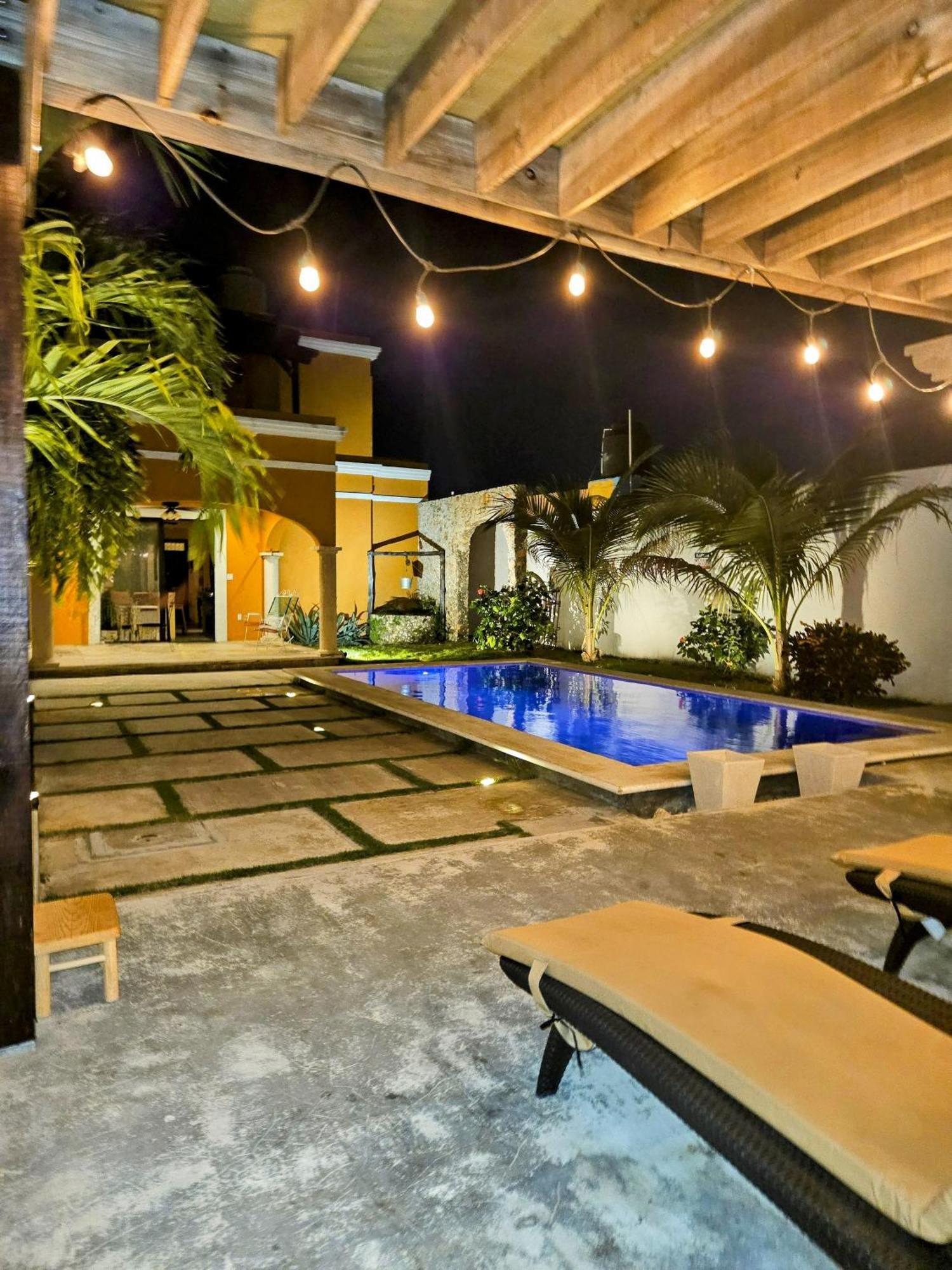 Vila Casa Flamingos Altabi Mérida Exteriér fotografie